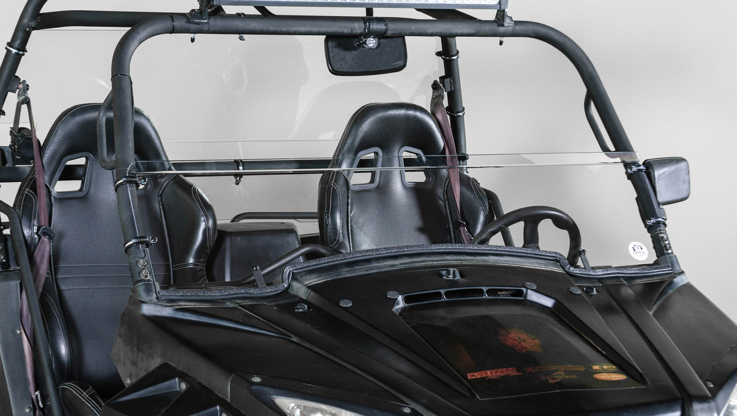 TK00714 ODES RAIDER/RAVAGER HALF UTV WINDSHIELD - STANDARD 3/16"