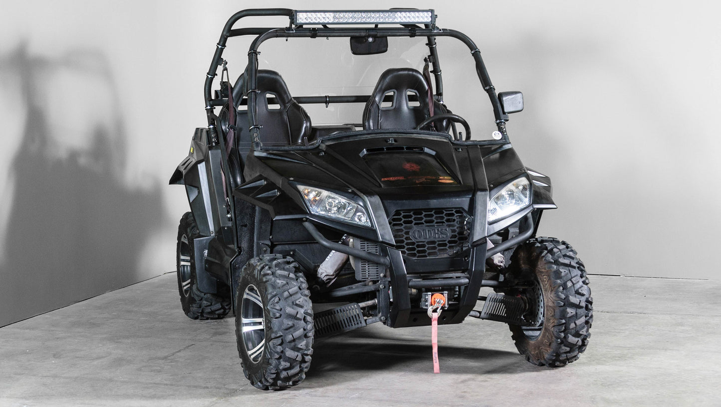 TK00211 ODES RAIDER/RAVAGER FULL UTV WINDSHIELD - STANDARD 3/16"