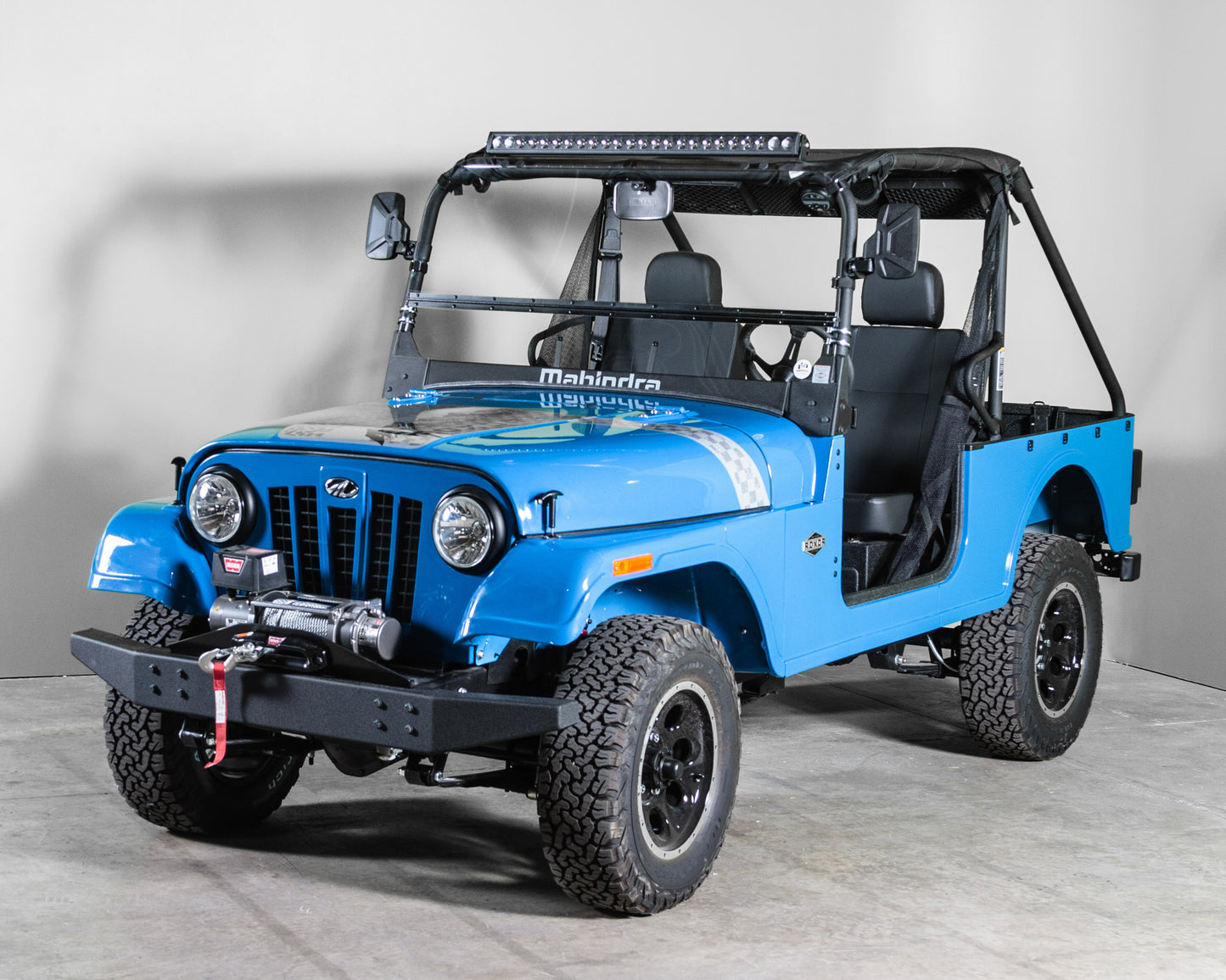TK00250 2018+ MAHINDRA ROXOR TILTING UTV WINDSHIELD - STANDARD 3/16" - FOR SOFT OR NO TOP