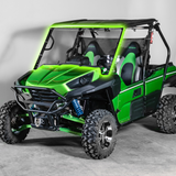 TERRARIDER KAWASAKI TERYX (2014) 2 SEATER FULL UTV WINDSHIELD - STANDARD 3/16”