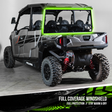 TERRARIDER POLARIS GENERAL BACK UTV WINDSHIELD - PRO FIT FRAME - SCRATCH RESISTANT 3/16"