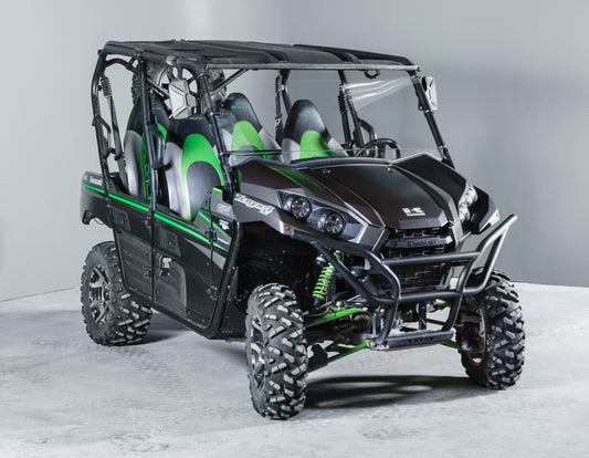 TK00122 2016-2017 KAWASAKI TERYX, 2 AND 4 SEATER FULL UTV WINDSHIELD - STANDARD 3/16"