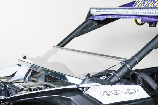 TK00509 CAN-AM MAVERICK X3 (WITHOUT INTRUSION BARS) TILTING UTV WINDSHIELD - STANDARD 3/16" - FOR SOFT OR NO TOP