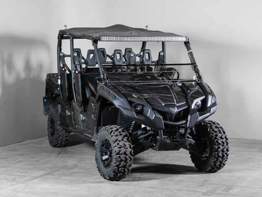 TK00218 YAMAHA VIKING TILTING UTV WINDSHIELD - STANDARD 3/16" - FOR SOFT OR NO TOP